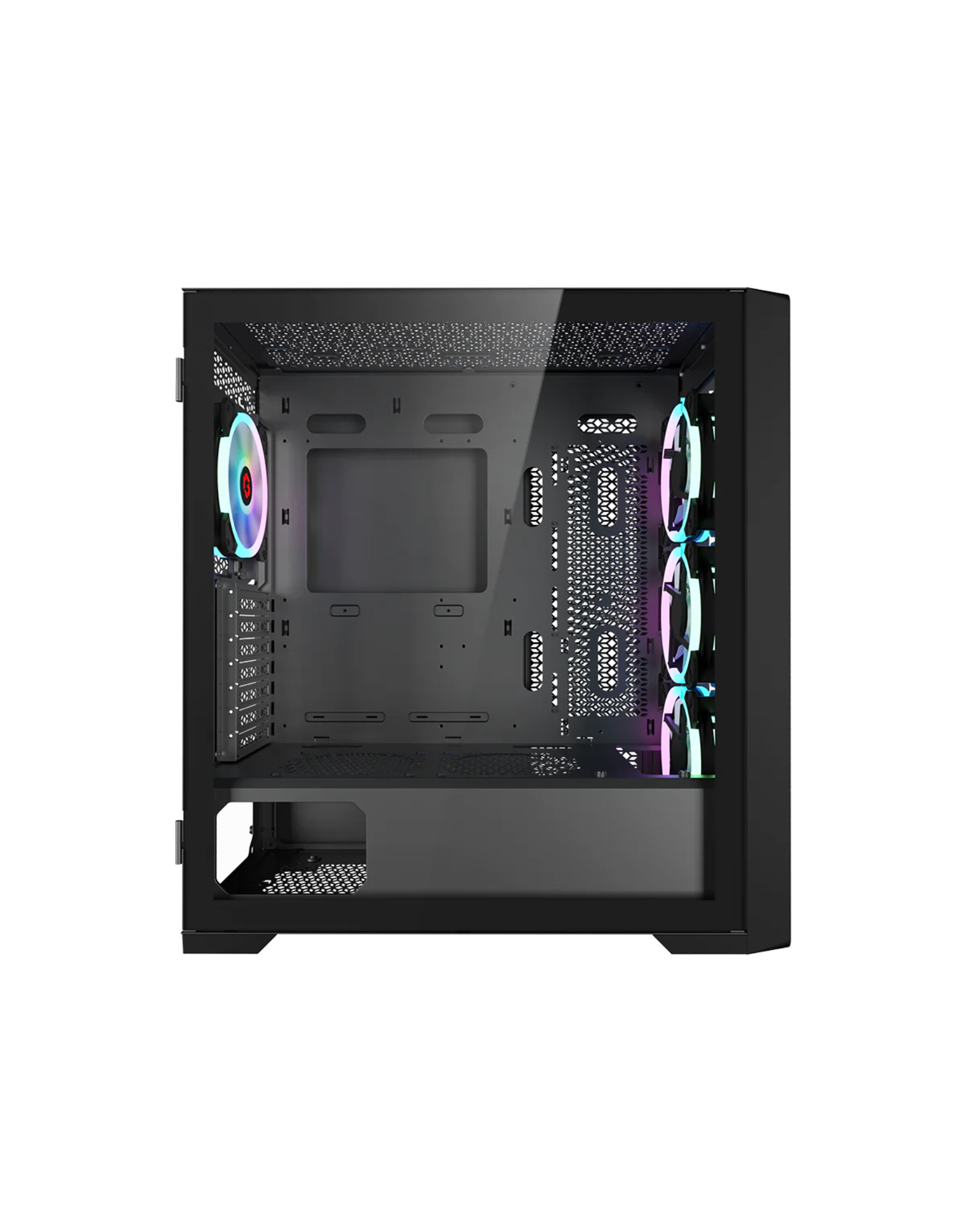 حقيبة ألعاب GAMEON Vortex Midnight Series Mid Tower - أسود حقيبة ألعاب GAMEON Vortex Midnight Series Mid Tower - أسود